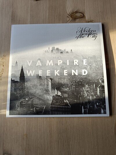 Vampire Weekend - Modern Vampires of the City ltd WHITE vinyl LP c/w CD & poster