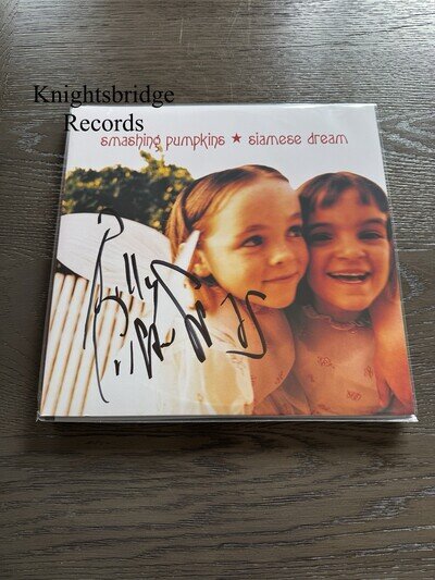 THE SMASHING PUMPKINS Siamese Dream LP Red Smoke Vinyl SIGNED AUTOGRAPH