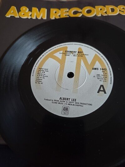 albert lee Country Boy 7inch