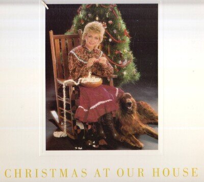 BARBARA MANDRELL - "Christmas at Our House" 1984 holiday LP on the MCA label!