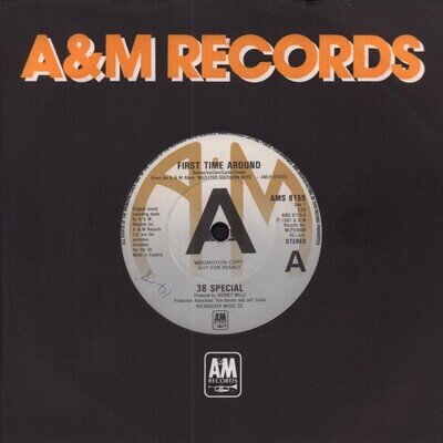38 Special First Time Around 7" vinyl UK A&m 1981 Promo 3 track in company