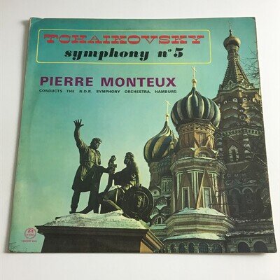 Tchaikovsky/Monteux - Symphony No. 5 LP Vinyl Record/1964 - AM 2333 VG+/VG+