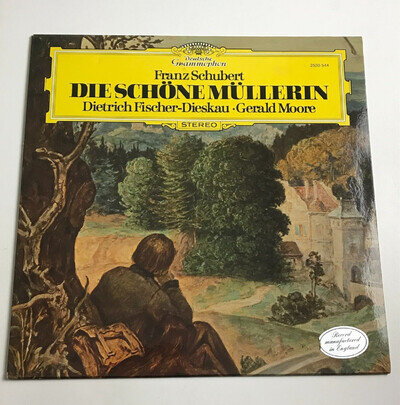 Schubert/Gerald Moore - Die Schone Mullerin LP Vinyl Record - D G 2530 544 EX/EX