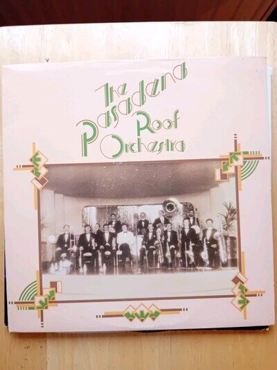 The Pasadena Roof Orchestra 1974 Self-Titled LP Record U.S.A. Issue. EX EX