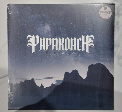 Papa Roach - F.E.A.R. - White / Black Corona Merge Vinyl LP - Brand New & Sealed