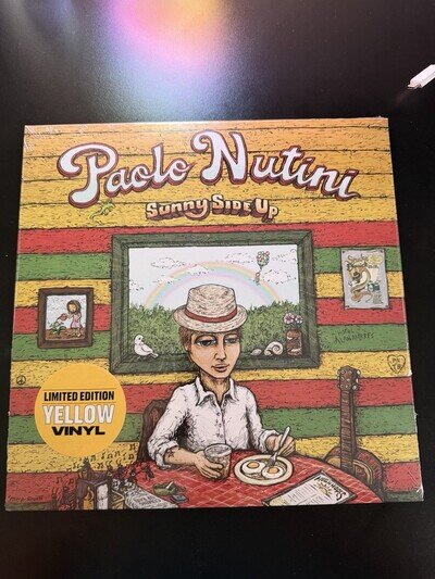 Paolo Nutini - Sunny Side Up - Limited Edition YELLOW Vinyl -RARE. NEW & SEALED