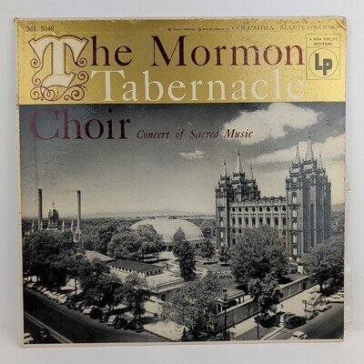 Mormon Tabernacle Choir – Concert Of Sacred Music, 12" LP/Vinyl Album ML-5048