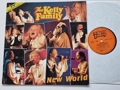 The Kelly Family - New World Vinyl LP Germany FIRST LABEL