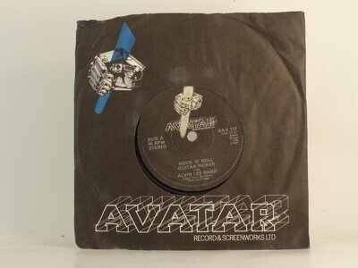 ALVIN LEE BAND ROCK 'N' ROLL GUITAR PICKER (75) 2 Track 7" Single including Comp