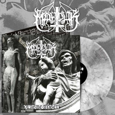Marduk Plague Angel (White Marbled Vinyl LP) (Vinyl)