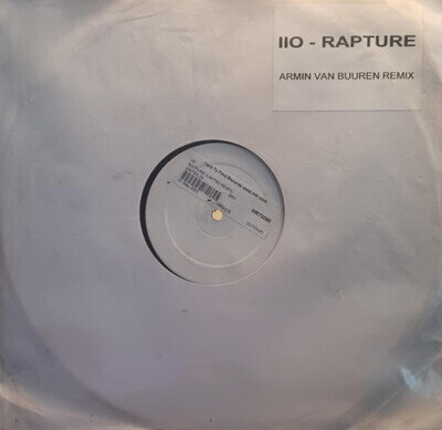 IIO - Rapture - SUPER RARE 12"PROMO Armin Van Buuren Remix