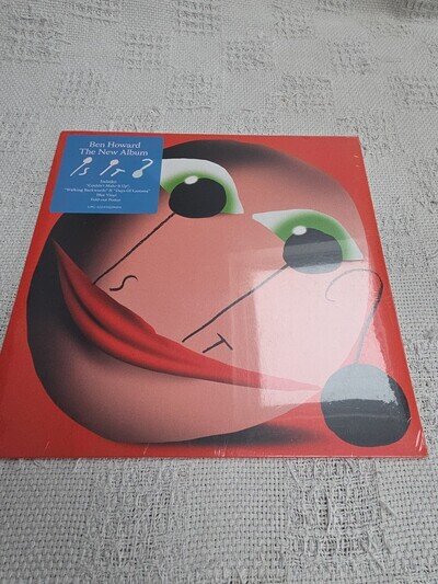 Ben Howard – Is It? - 12" LP Vinyl Blue Record + Poster, 2023 New Sealed