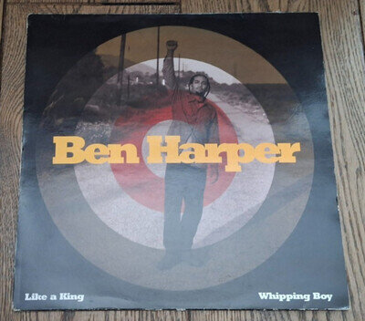 Ben Harper – Like A King / Whipping Boy (1994) Vinyl, 12", Single