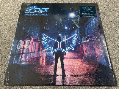 THE SCRIPT - FREEDOM CHILD - 180GM 12" VINYL LP RECORD ALBUM - SEALED
