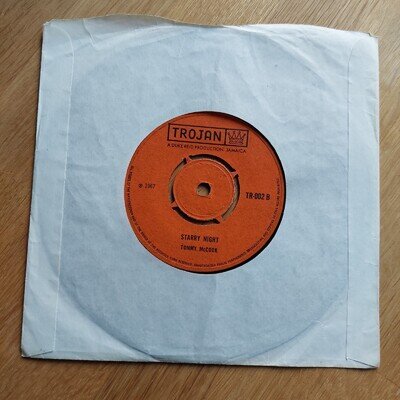 Tommy McCook - Stary Night - Rare Trojan Records Ska / Reggae