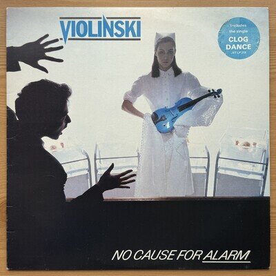 Violinski No Cause For Alarm Vinyl LP. 1979. Jet. UK.