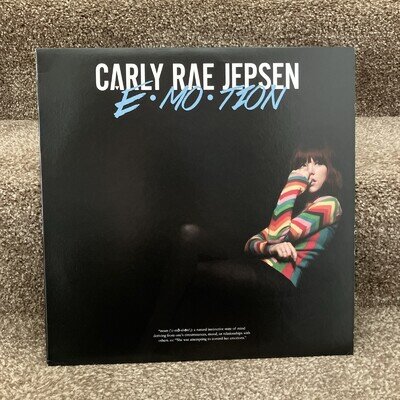 Carly Rae Jepsen Emotion Black Vinyl LP. Unplayed *DAMAGED SLEEVES*