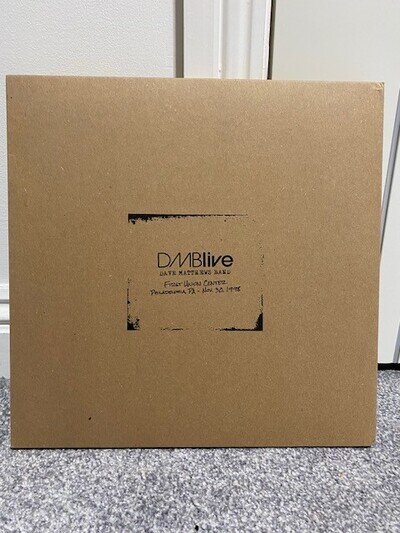 Dave Matthews Band Live 5 LP Vinyl First Union Centre, Philadelphia