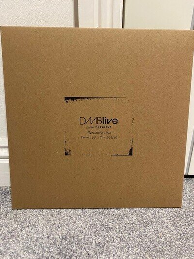 Dave Matthews Band Live 4 LP Vinyl Benaroya Hall, Seattle