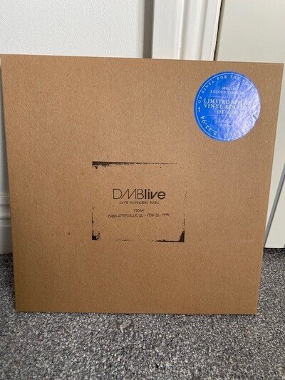 Dave Matthews Band Live 4 LP White RSD Vinyl Charlottesville February 1994