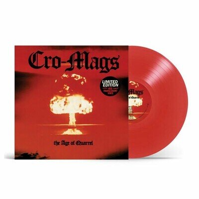 CRO MAGS - Age Of Quarrel - Vinyl (translucent red vinyl LP)