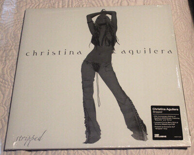 CHRISTINA AGUILERA - Stripped (2022 VMP 2-LP White/Black Splatter Vinyl) New