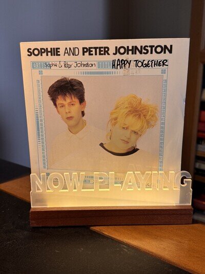 Sophie And Peter Johnston - Happy Together double 7 inch single (WEA 1986)