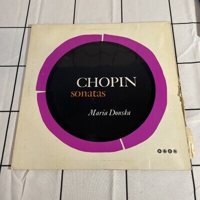Frédéric Chopin / Maria Donska - Sonatas (Vinyl)