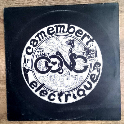 Gong - Camembert Electrique Vinyl LP Virgin Records UK 1974 VC 502