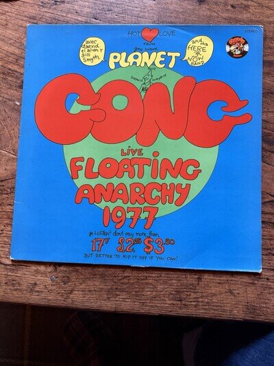 Planet Gong. Live Floating Anarchy 1977