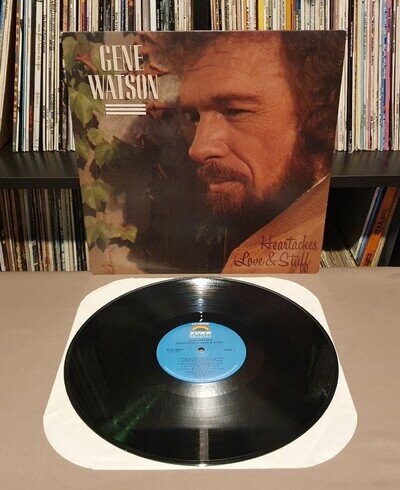 GENE WATSON Heartaches, Love & Stuff Vinyl L.P *1984 USA Press* MCA 5520 EX+/EX+