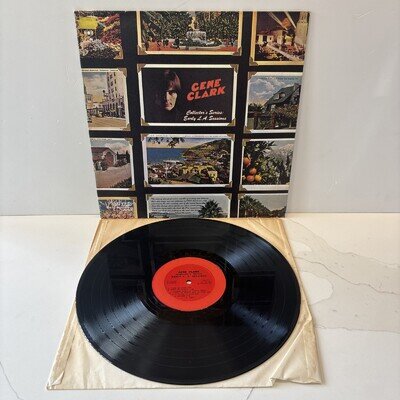 GENE CLARK - Collector's Series: Early L.A. Sessions -LP Vinyl- EX/VG - KC 31123