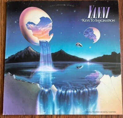 Yanni - Keys To Imagination 1986 US Private Music Pressing VG+/EX-
