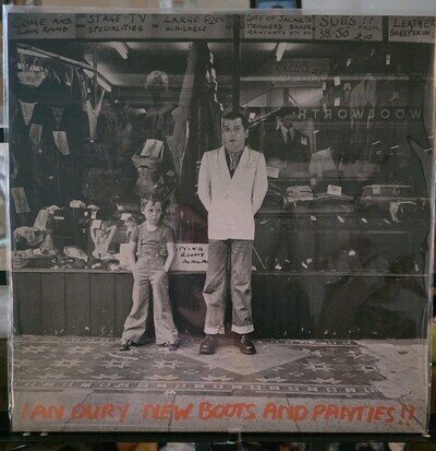 New Boots and Panties!! by Ian Dury (Record, 2022) - Amber Vinyl - New Sealed