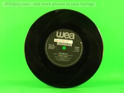 HAZA,OFRA IM NIN' ALU (PLAIN SLEEVE) (137) 7" WEA