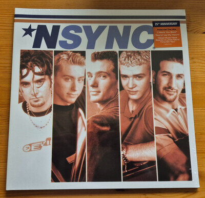 Sealed - *NSYNC *NSYNC Debut Album - 25th Anniversary LP 2023 Black Vinyl
