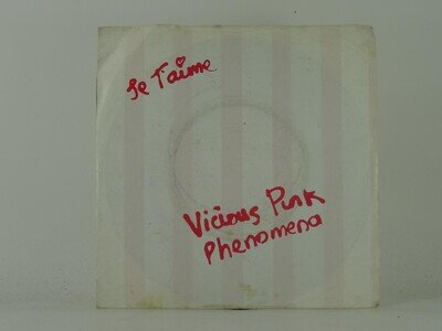 VICIOUS PINK PHENOMENA JE T'AIME (52) 2 Track 7" Single including Picture Sleeve