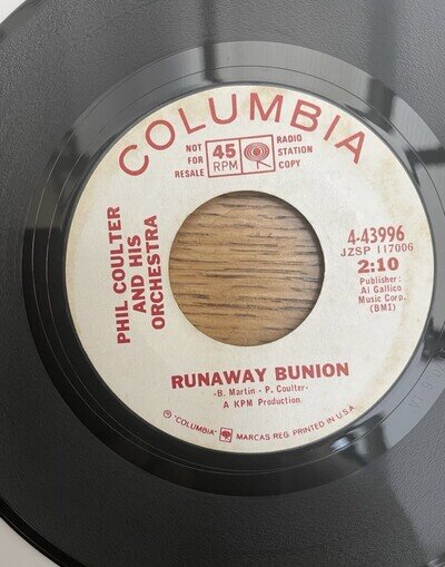 Northern Soul Phil Coulter A Good Thing Going U.S. Columbia 4-43996 Demo VG++