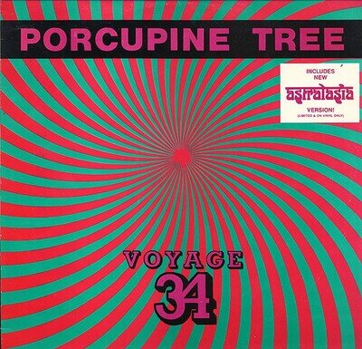 Porcupine Tree - Voyage 34 LP EP Ltd Ed 1993 Delerium G+/VG *PLS READ DESC*
