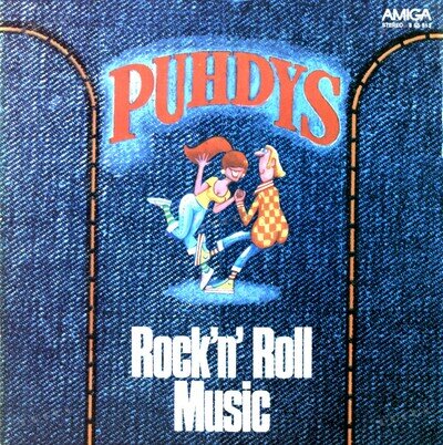 Puhdys - Rock'N' Roll Music LP AMIGA (VG) .*