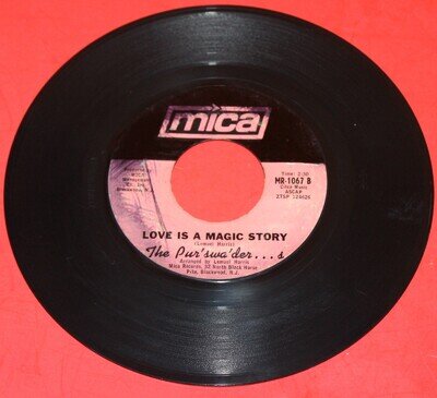 THE PUR'SWA'DERS "LOVE IS A MAGIC STORY" 1960'S VERY RARE NORTHERN VG HEAR IT