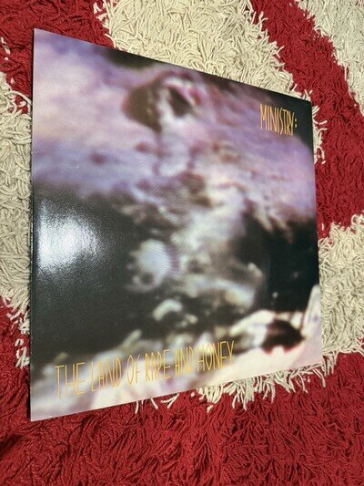 Ministry Land Of Rape And Honey 1st Pressing Vinyl Lp Record