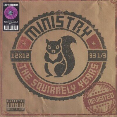 Ministry The Squirrely Years Revisited limited Purple marbled vinyl