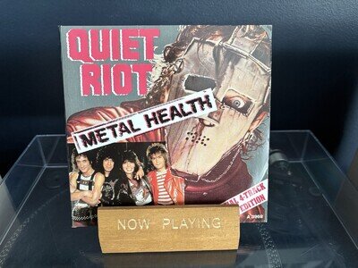Quiet Riot Metal Health 7” Vinyl Record Gatefold Single Ex/VG+