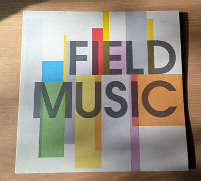 RARE Field Music DEBUT ALBUM Blue Vinyl RECORD STORE DAY RSD 2005 Reissue