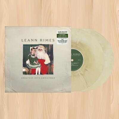 FROSTED VINYL---- LeANN RIMES Greatest Hits Christmas CD You and Me and 1222