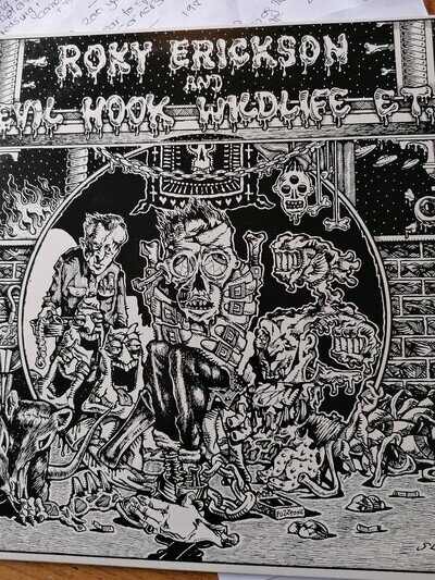 Roky Erickson And Evil Hook Wildlife ET Vinyl