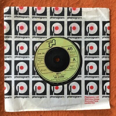 Ray Stevens- Misty- Sunshine- Janus Records 7” -1975