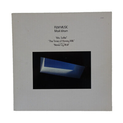 MARK ISHAM ‎– Film Music 1985 Never Cry Wolf LP 371041-1 Mel Gibson EX/EX