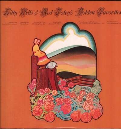 Kitty Wells and Red Foley Kitty Wells' and Red Foley's Golden Favorites LP vinyl